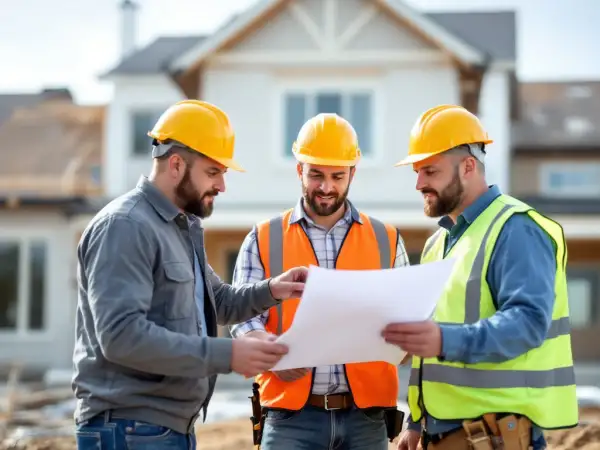 Construction crew