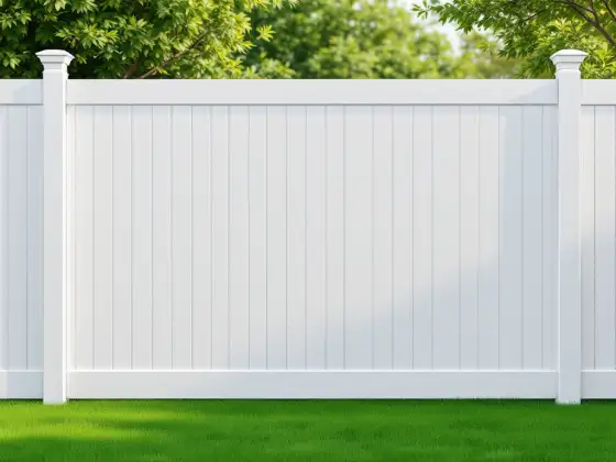 Vinyl fence