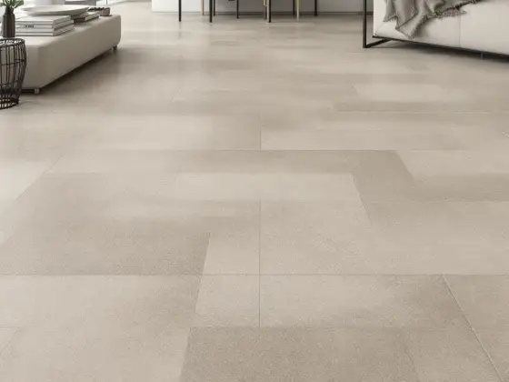 Tile flooring