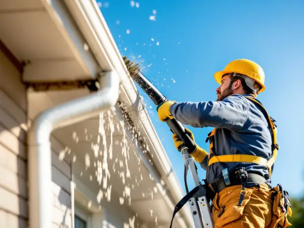 Gutter cleaning service
