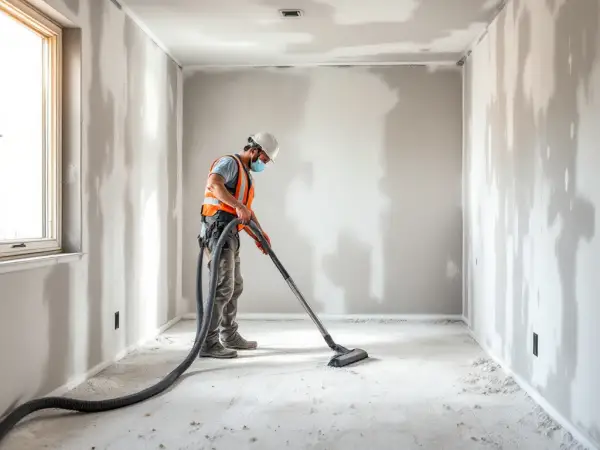 Post-construction cleanup