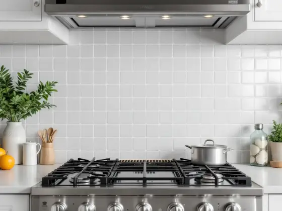 Tile backsplash