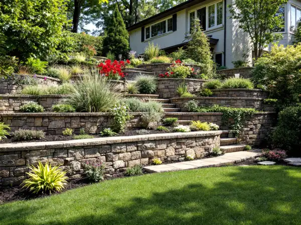 Stone hardscape