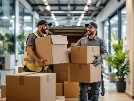 Office move with movers